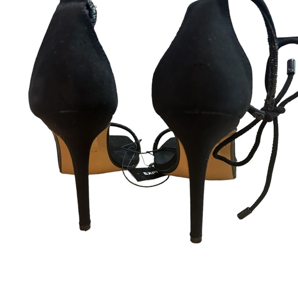 Express Open-Toed Heeled Sandals, Black, Size 10, NWT - Picture 10 of 14